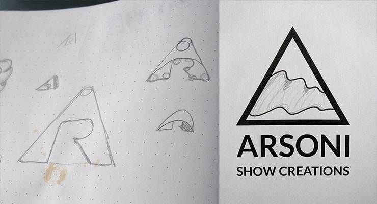 logo sketch